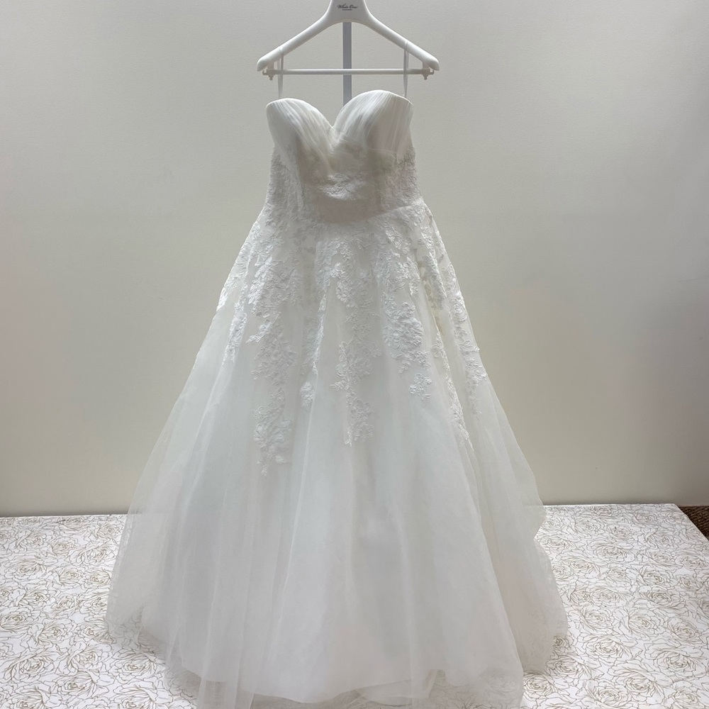 NWT White One Designer Ballgown Wedding Dress